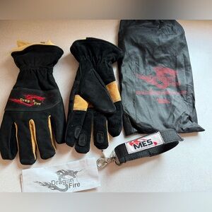 DRAGON FIRE ALPHA X2 NFPA STRUCTURAL FIRE GLOVES L